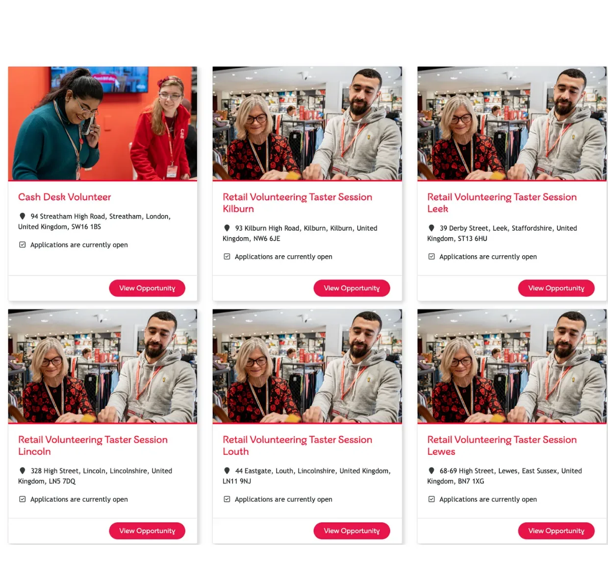 Public Opportunities Page - BHF