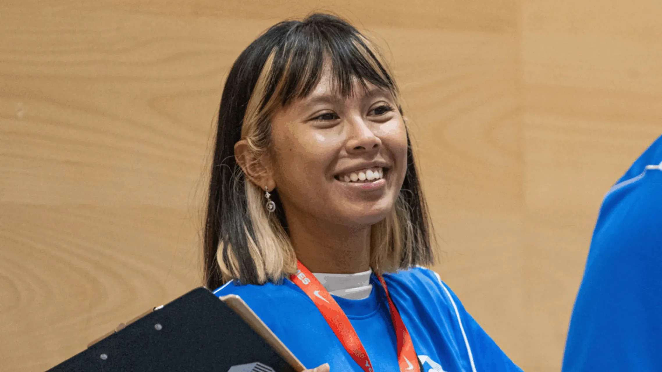 London Youth Games volunteer smiling