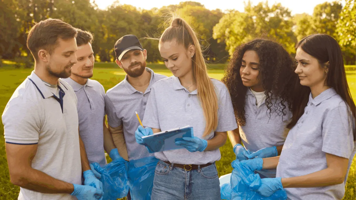 volunteers in emergency services