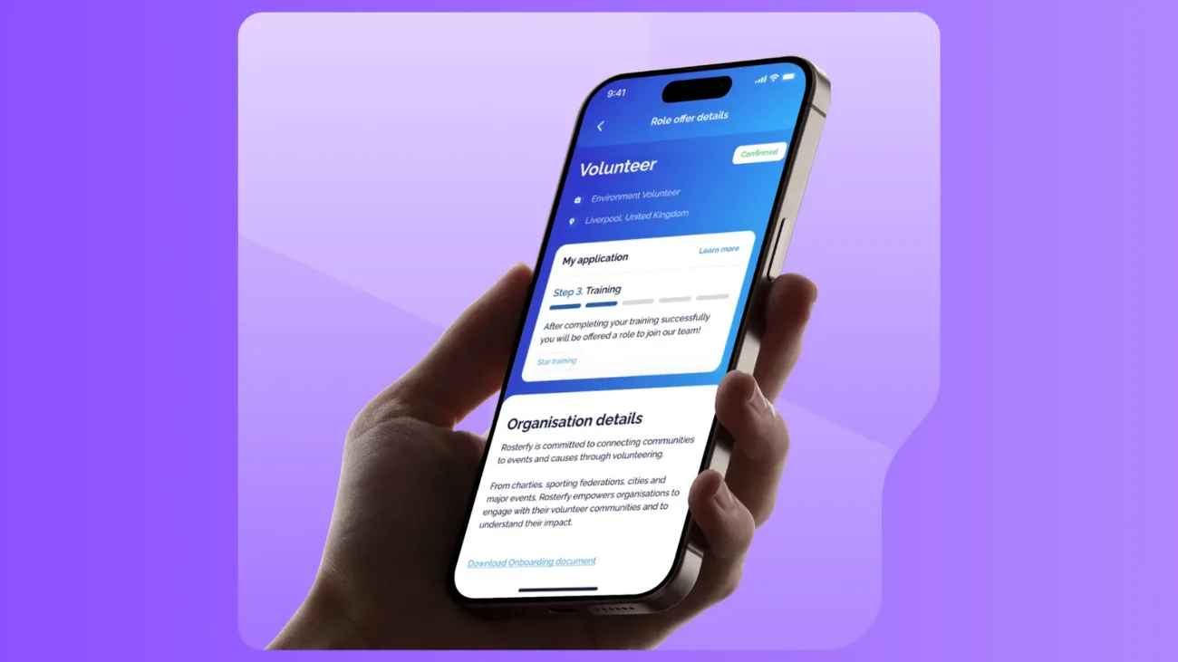 Volunteer App - Features