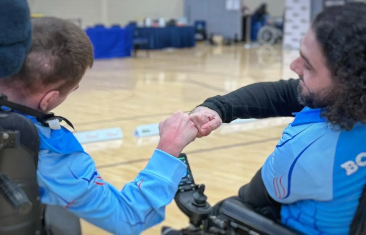 ASAPD participants enjoying a game of boccia