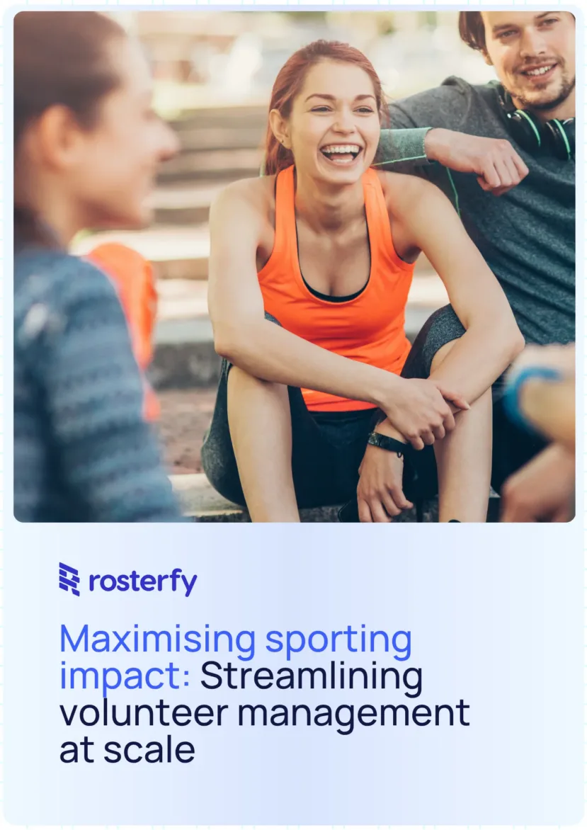 Maximising sporting impact: Streamlining volunteer management at scale white paper