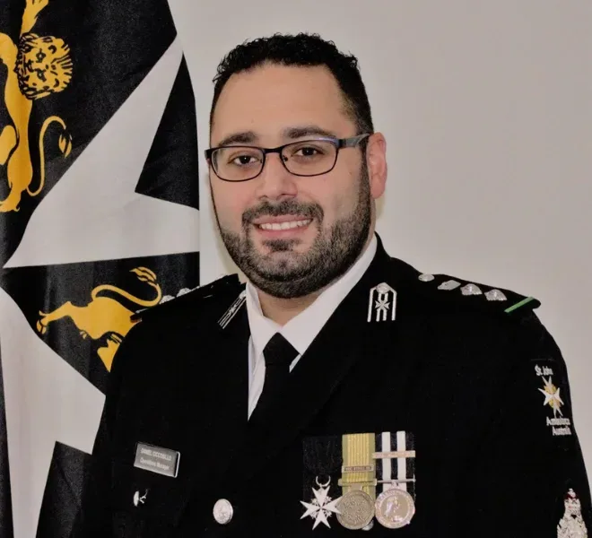 Daniel Ciccosillo, Operations Manager, St John Ambulance Victoria