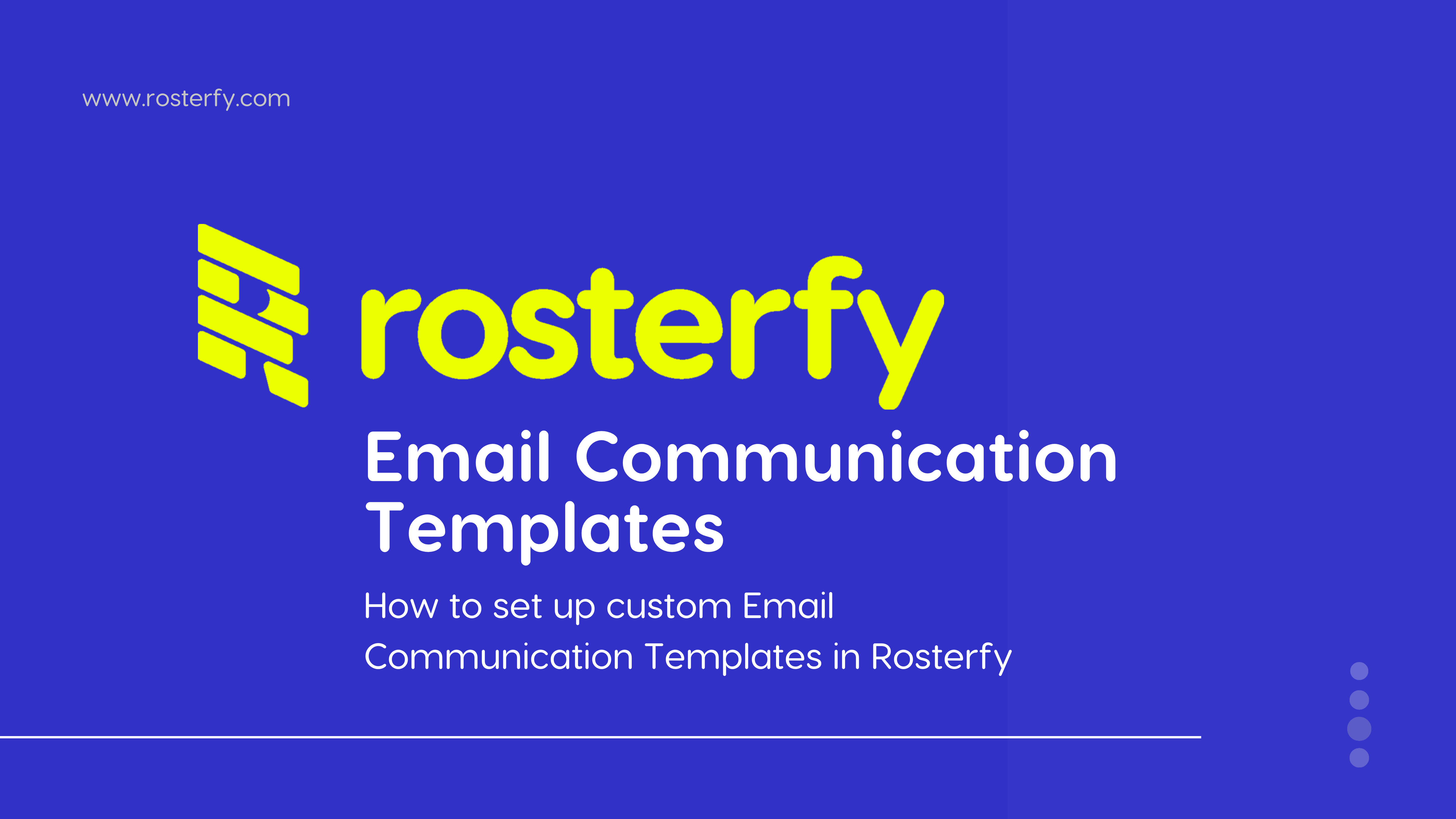 Communication Templates (1)