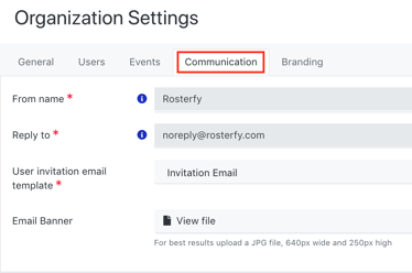 Communications Branding 