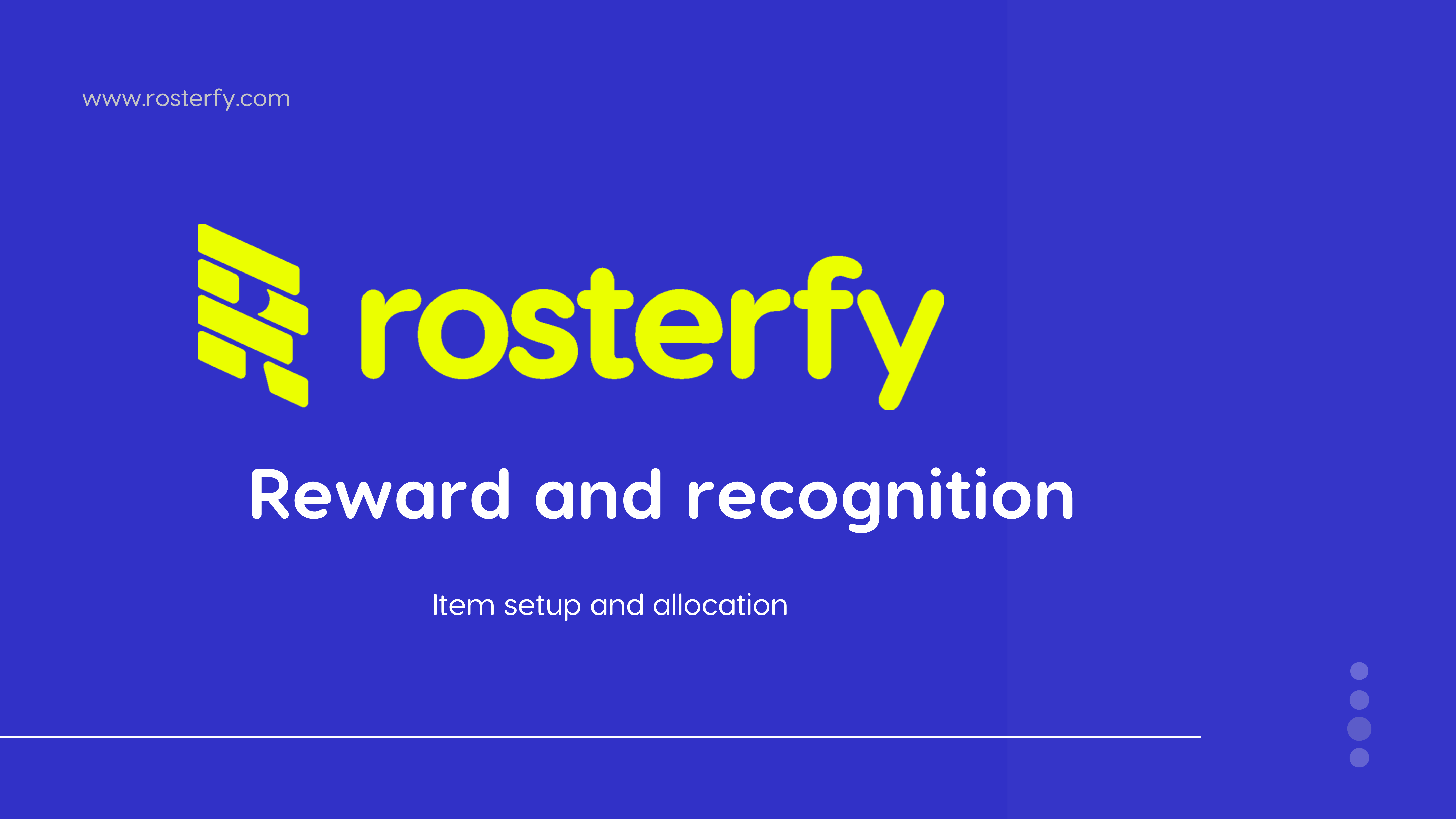 Reward and Recognition