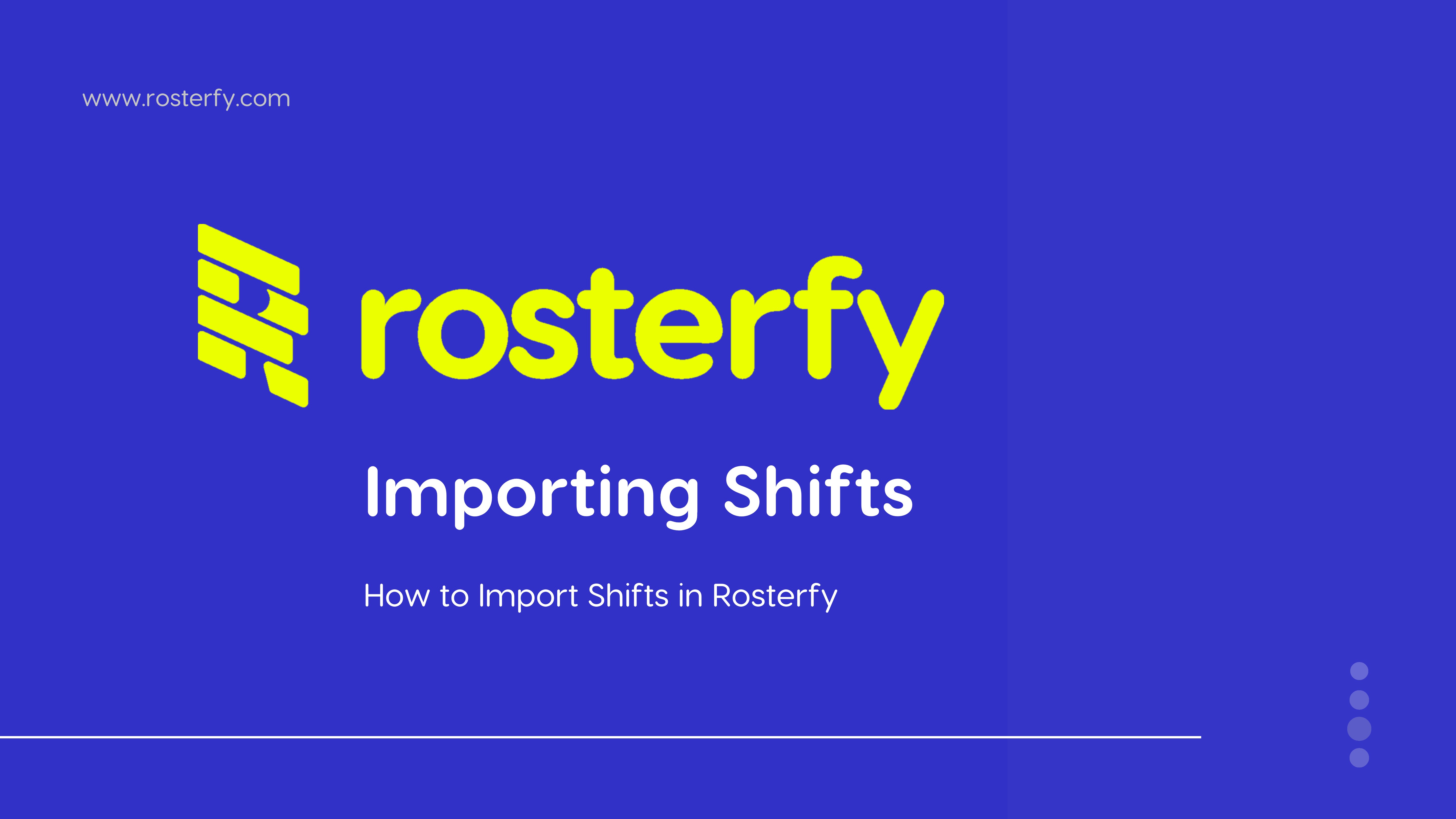 Importing Shifts (1)
