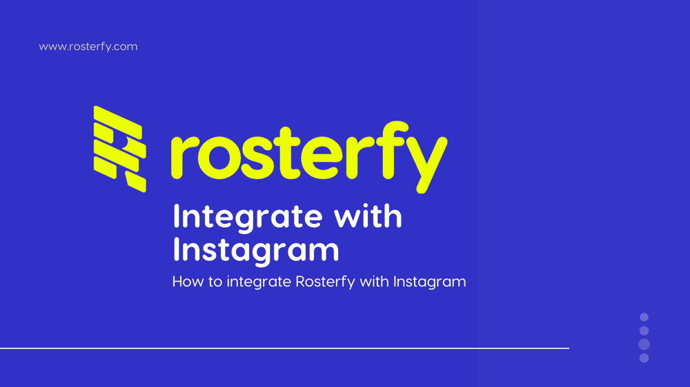 Integrate with Instagram Holding Slide