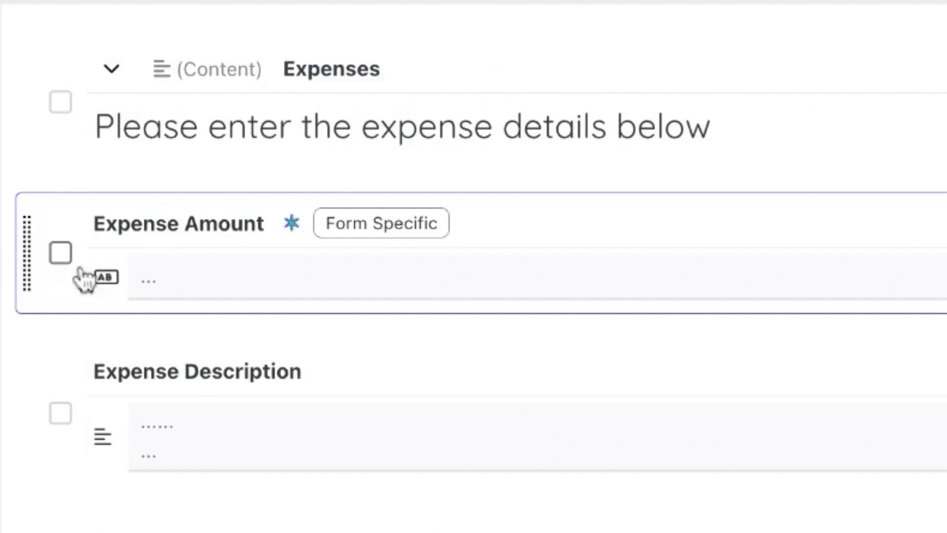 Expenses Managed Expenses Managed