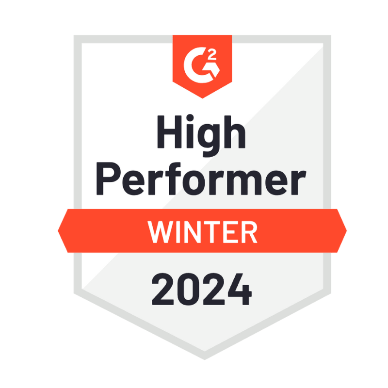 G2 Badge High performer 24