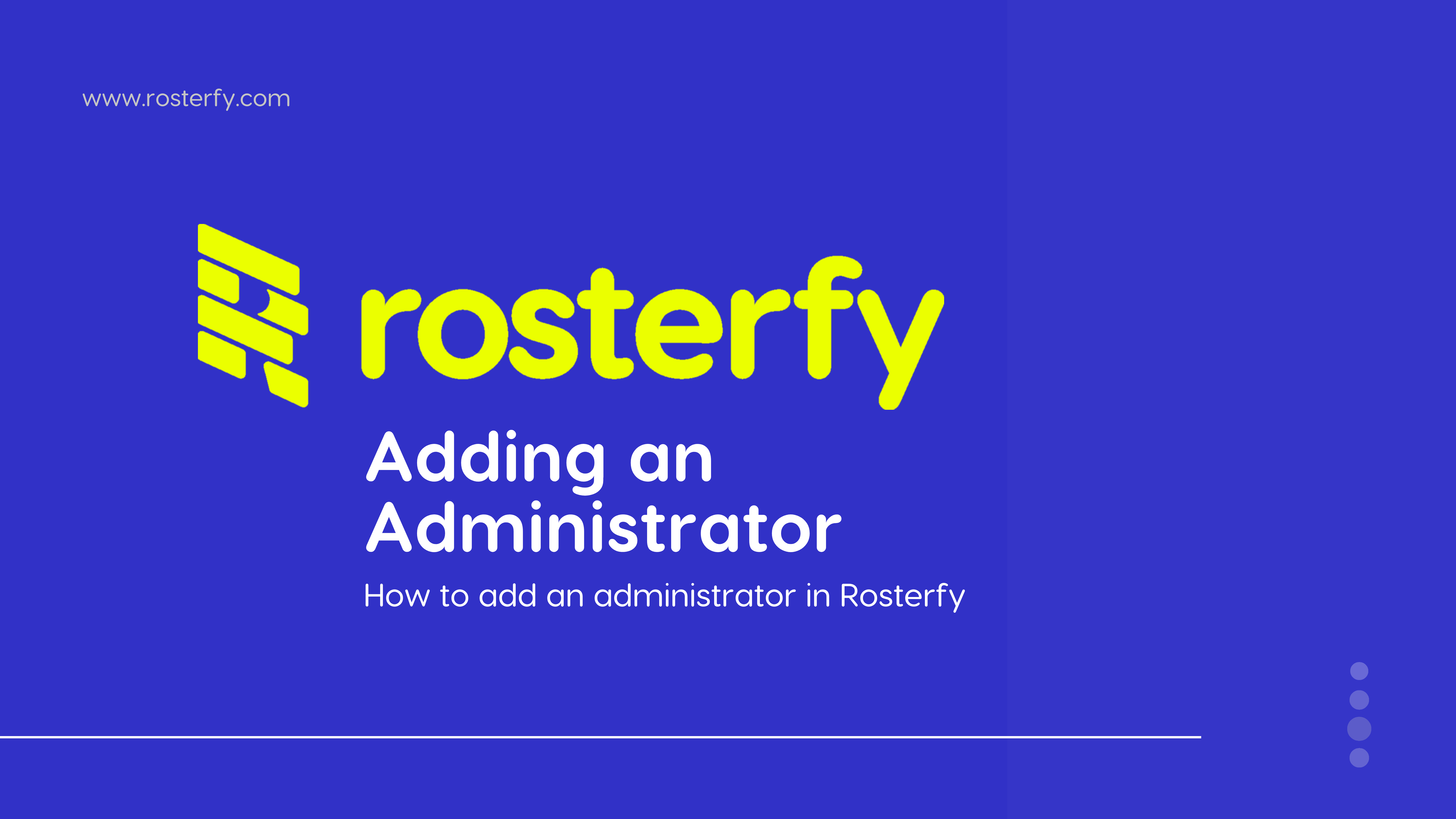 Add an administrator_holding slide