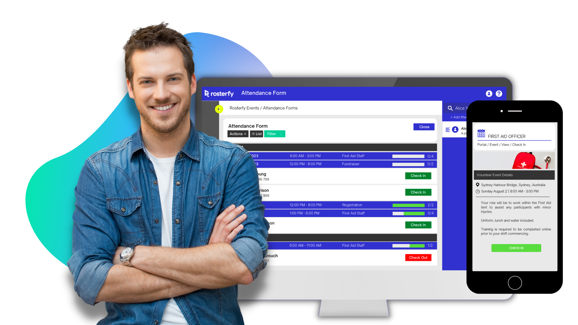 Rosterfy Attendance Tracking 2 Rosterfy Attendance Tracking 2