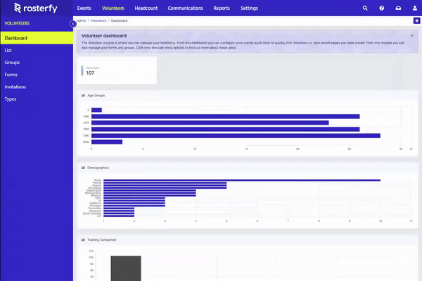 Rated as number one volunteer management software