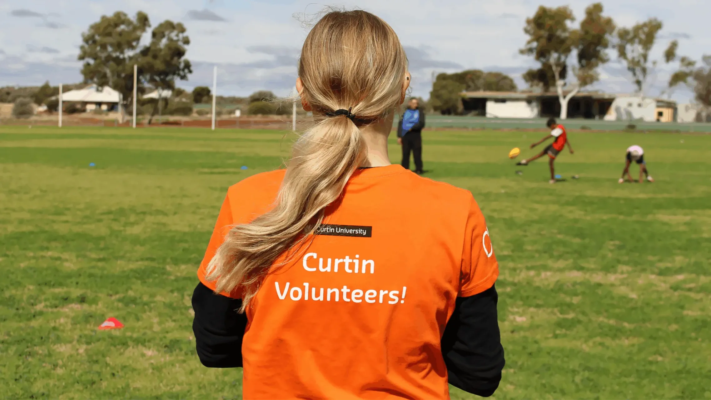 Curtin University volunteer