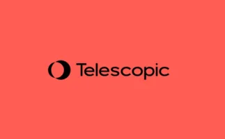 Telescopic logo