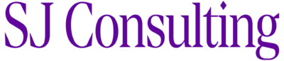 SJ Consulting logo - purple
