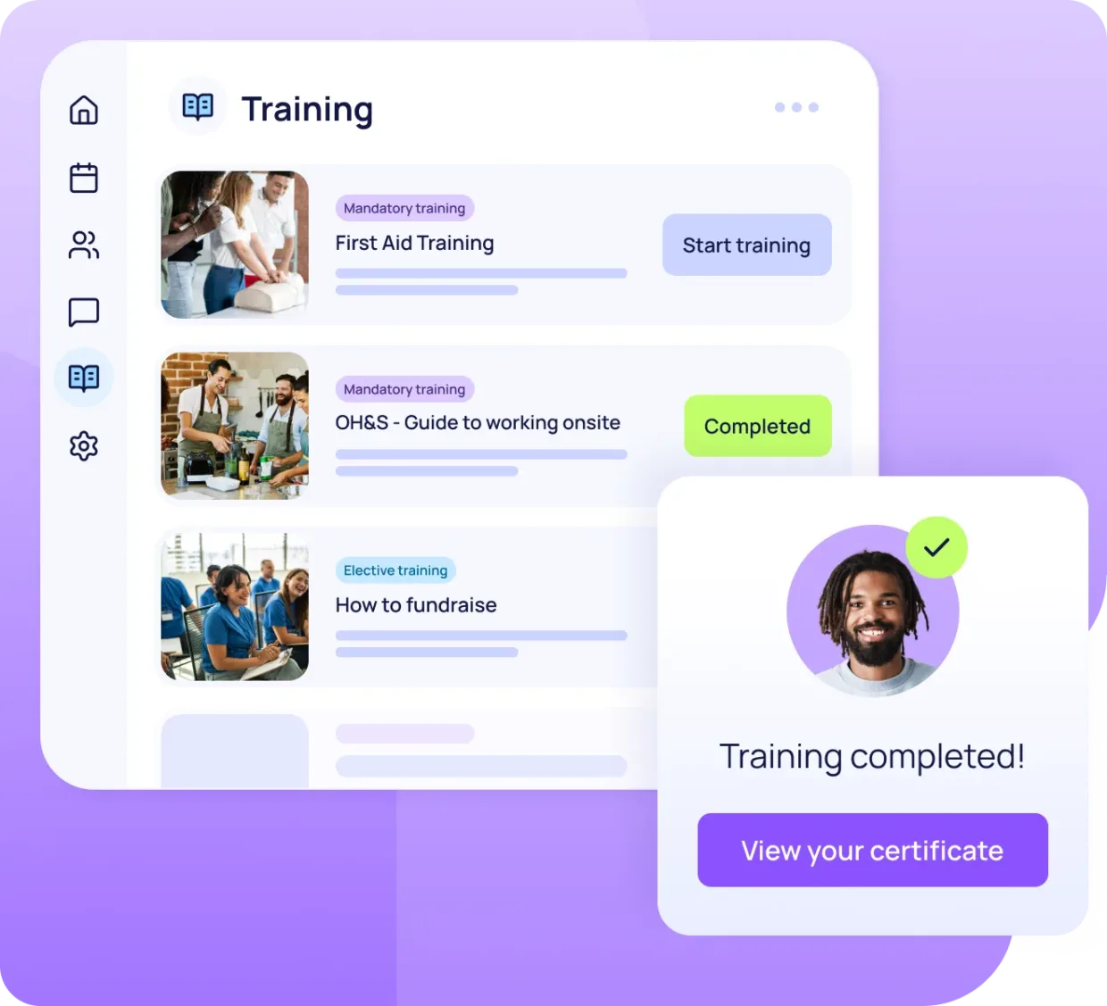 Online training modules - volunteer