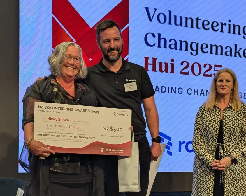 WINNER: Emerging Leader in volunteer management: Nicky Shave: Growing hope at Rosedale Park