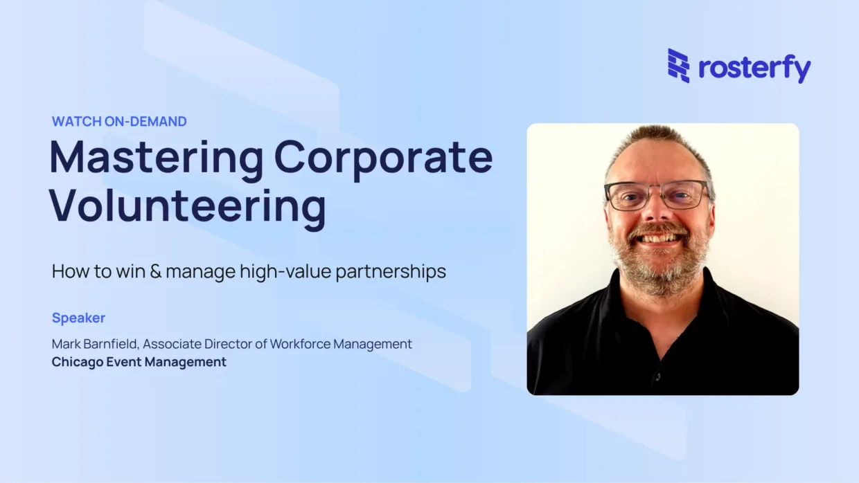 Mastering Corporate Volunteering Webinar - Chicago Event Management
