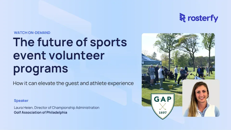 Sports Event Volunteers