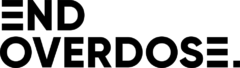 End Overdose Logo - black